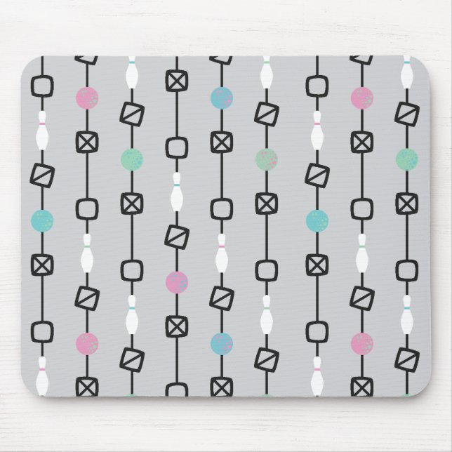 Alfombrilla De Ratón Los bolos rayan Mousepad (Frente)