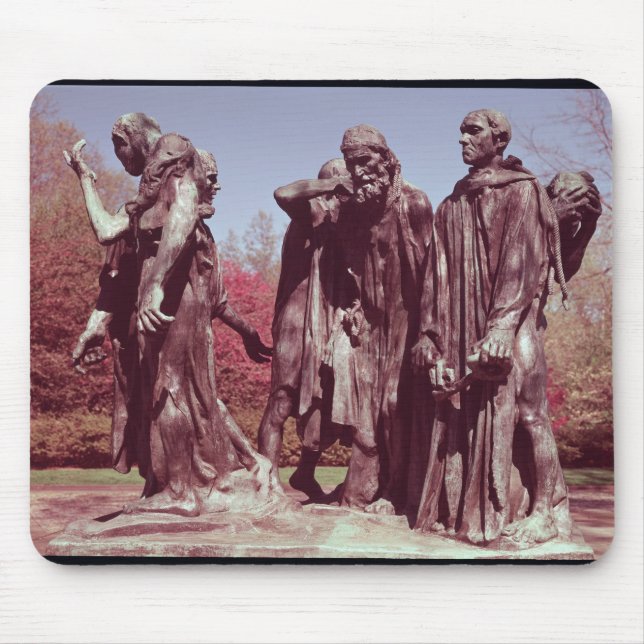 Alfombrilla De Ratón Los Burghers de Calais (Frente)