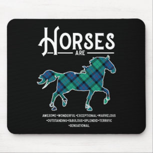 Alfombrilla De Ratón Los Caballos Son Impresionantes - Caballo Amante M