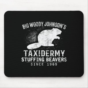 Alfombrilla De Ratón Los castores de taxidermia de Woody Johnson