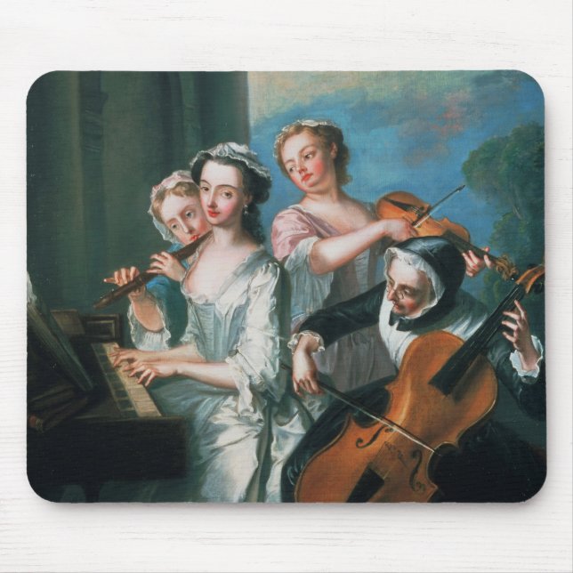 Alfombrilla De Ratón Los cinco sentidos (Frente)