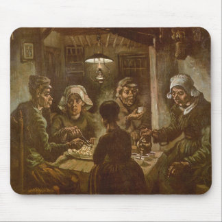 Alfombrilla De Ratón Los comedores de papa por Vincent van Gogh
