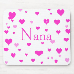 Alfombrilla De Ratón Los corazones Mousepad de Nana