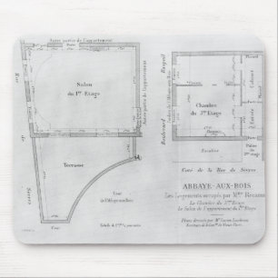 Alfombrilla De Ratón Los cuartos de señora Recamier