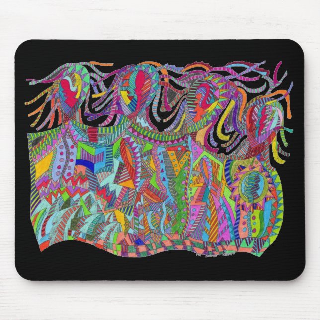 Alfombrilla De Ratón Los cuatro hombres sabios (Frente)