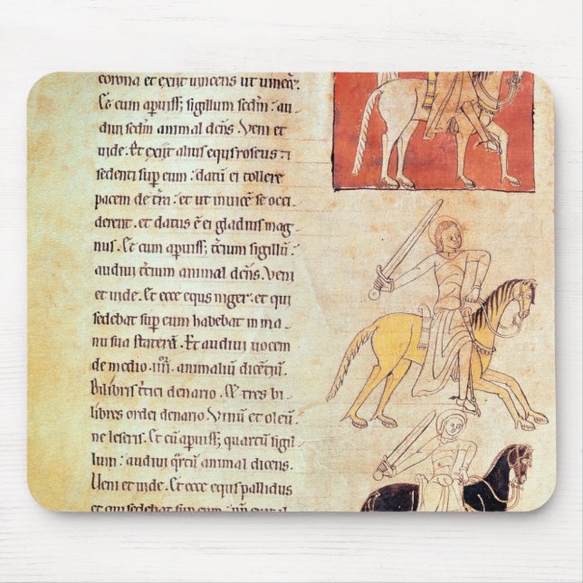 Alfombrilla De Ratón Los cuatro jinetes de la apocalipsis (Frente)