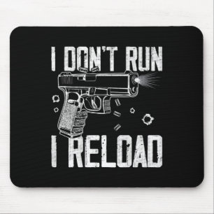Alfombrilla De Ratón Los derechos de las armas que no corro me vuelvo a
