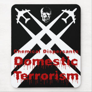 Alfombrilla De Ratón Los dispersantes químicos son terrorismo doméstico