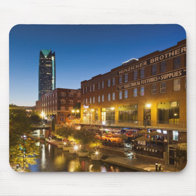 Alfombrilla De Ratón Los E.E.U.U., Oklahoma, Oklahoma City, Bricktown (Frente)