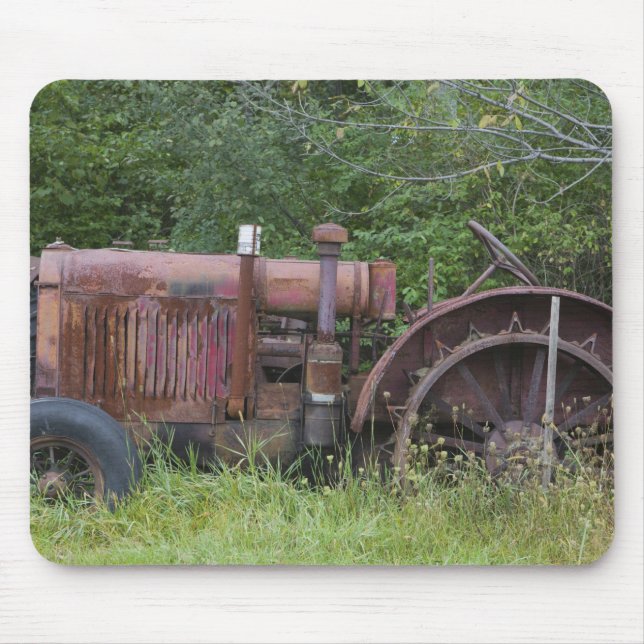 Alfombrilla De Ratón Los E.E.U.U., Vermont, MANCHESTER: Tractor de (Frente)