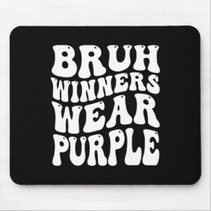 Alfombrilla De Ratón Los ganadores llevan el Purple Team Sports Day Gam
