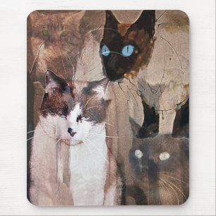 Alfombrilla De Ratón Los gatos