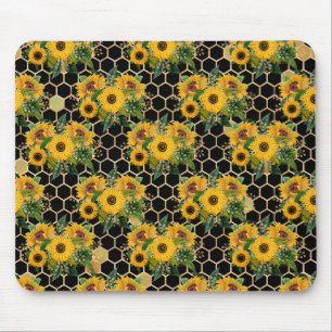 Alfombrilla De Ratón Los girasoles se vuelven naturalmente hacia la luz