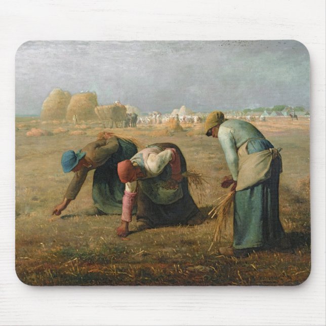 Alfombrilla De Ratón Los Gleaners, 1857 (Frente)
