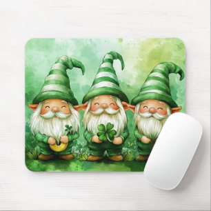Alfombrilla De Ratón Los gnomos del Día de San Patricio