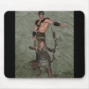 Alfombrilla De Ratón Los guerreros 002