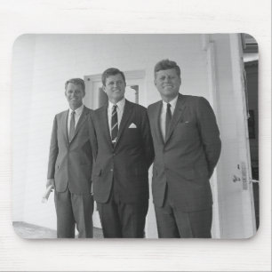 Alfombrilla De Ratón Los hermanos de Kennedy -- Juan, Roberto, y Ted