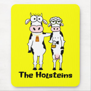 Alfombrilla De Ratón Los Holsteins