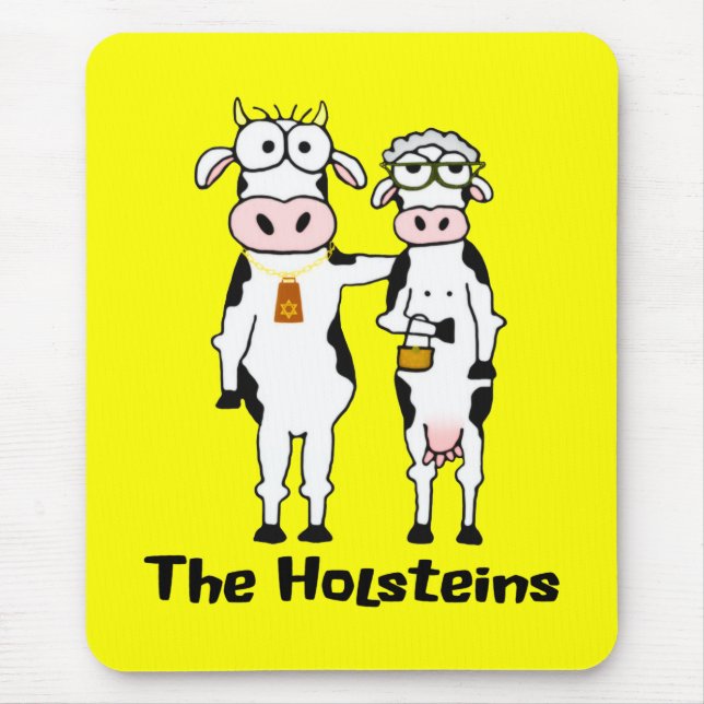 Alfombrilla De Ratón Los Holsteins (Frente)