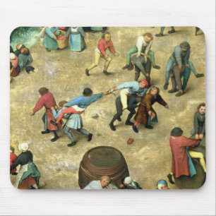 Alfombrilla De Ratón Los juegos de los niños: detalle de la parte