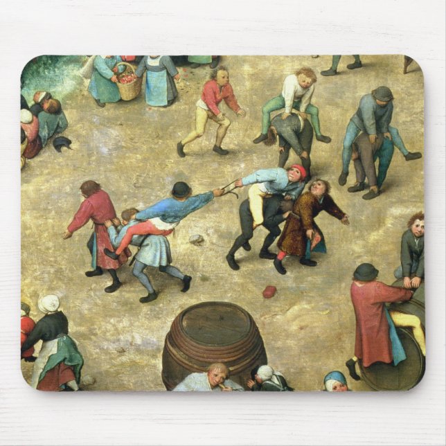 Alfombrilla De Ratón Los juegos de los niños: detalle de la parte (Frente)