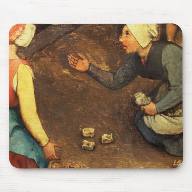 Alfombrilla De Ratón Los juegos de los niños: detalle de lanzar del (Frente)