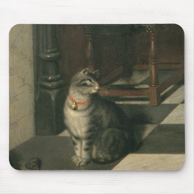 Alfombrilla De Ratón Los jugadores de ajedrez, c.1670 (Frente)