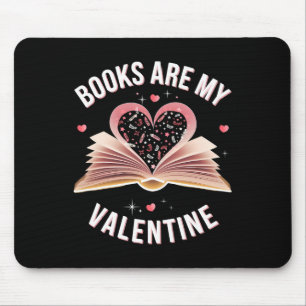 Alfombrilla De Ratón Los libros son mi San Valentín Libro adorable cora