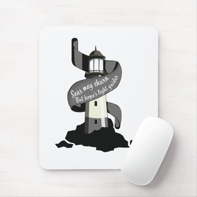 Alfombrilla De Ratón Los mares pueden reproducirse, pero los guías de l (Con ratón)