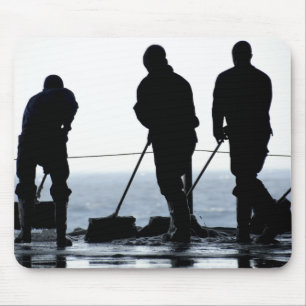Alfombrilla De Ratón Los marineros barren hacia fuera la bahía del
