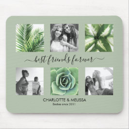 Alfombrilla De Ratón Los mejores amigos para siempre sabrán el collage 