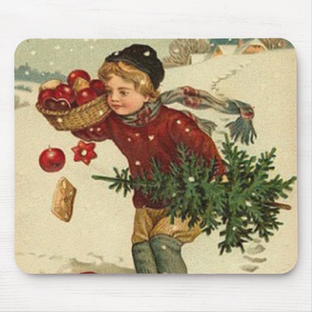 Alfombrilla De Ratón Los mejores deseos del navidad (Frente)