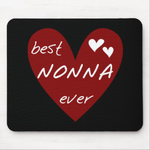 Alfombrilla De Ratón Los mejores regalos de las camisetas de Nonna del