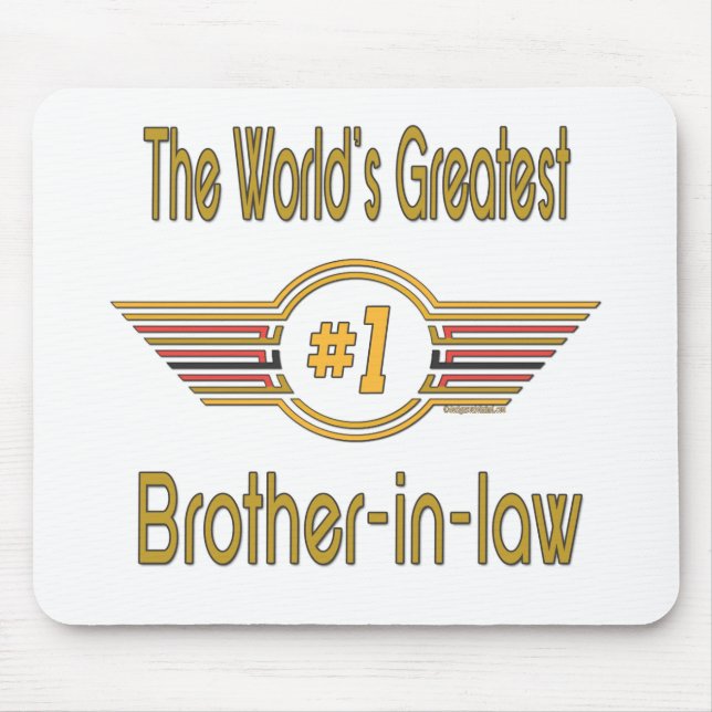 Alfombrilla De Ratón Los mejores regalos del cuñado (Frente)