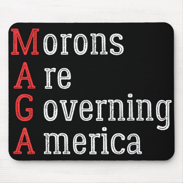 Alfombrilla De Ratón Los moros están gobernando a Estados Unidos contra (Frente)