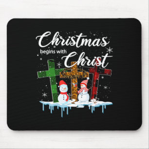 Alfombrilla De Ratón Los navidades comienzan con los regalos de Navidad