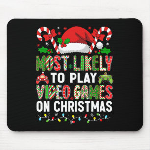 Alfombrilla De Ratón Los Navidades De Hugvyn Probablemente Jueguen Vide