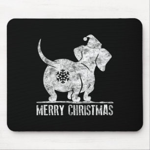 Alfombrilla De Ratón Los Navidades feos de Dachshund, Weiner Dog Amante