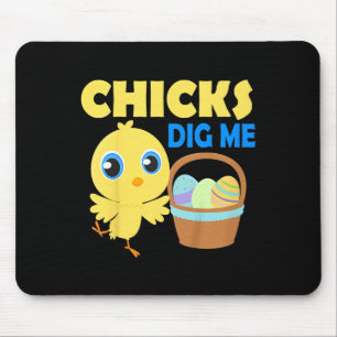 Alfombrilla De Ratón Los niños chicles me cavan Huevos de Pascua Funny