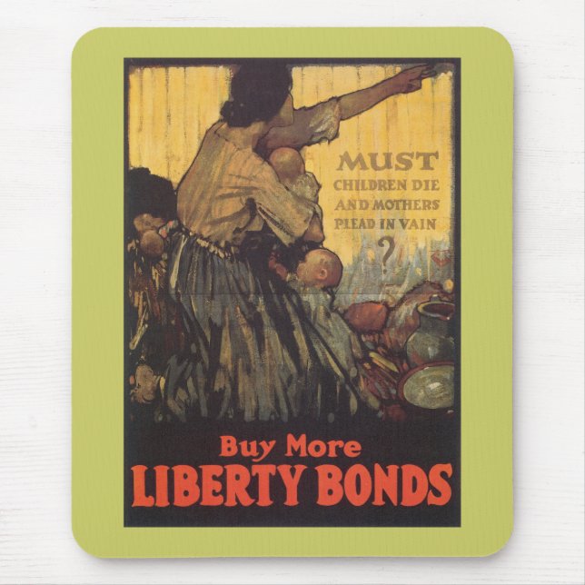 Alfombrilla De Ratón Los niños deben morir (Frente)