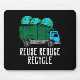 Alfombrilla De Ratón Los niños reutilizan para reducir la basura recicl