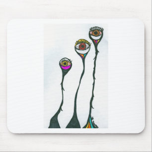 Alfombrilla De Ratón ¿Los ojos vigilantes, quién le están mirando?