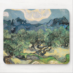 Alfombrilla De Ratón los olivos, 1889, Vincent van Gogh