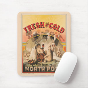 Alfombrilla De Ratón Los Osos Polares Están Disfrutando De Mugs De Cerv