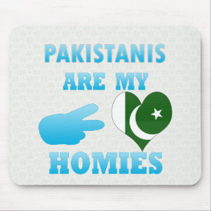 Alfombrilla De Ratón Los pakistaníes son mi Homies