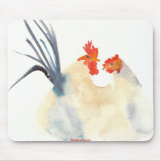Alfombrilla De Ratón Los pollos Mousepad del amor
