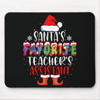 Alfombrilla De Ratón Los profesores favoritos de Santa Navidad divertid