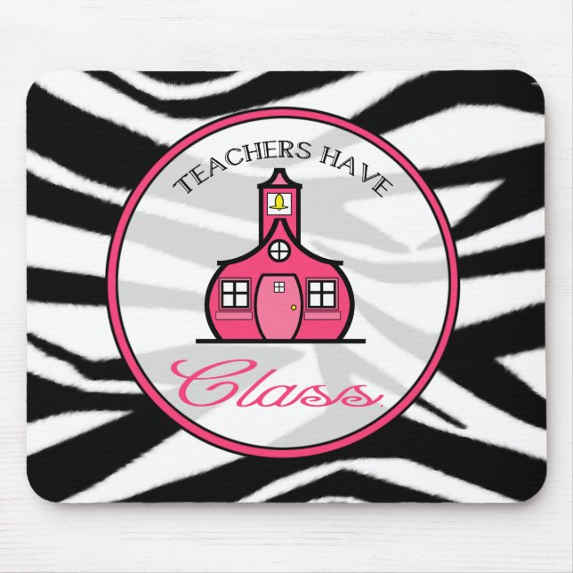 Alfombrilla De Ratón Los profesores tienen clase Mousepad - estampado (Frente)