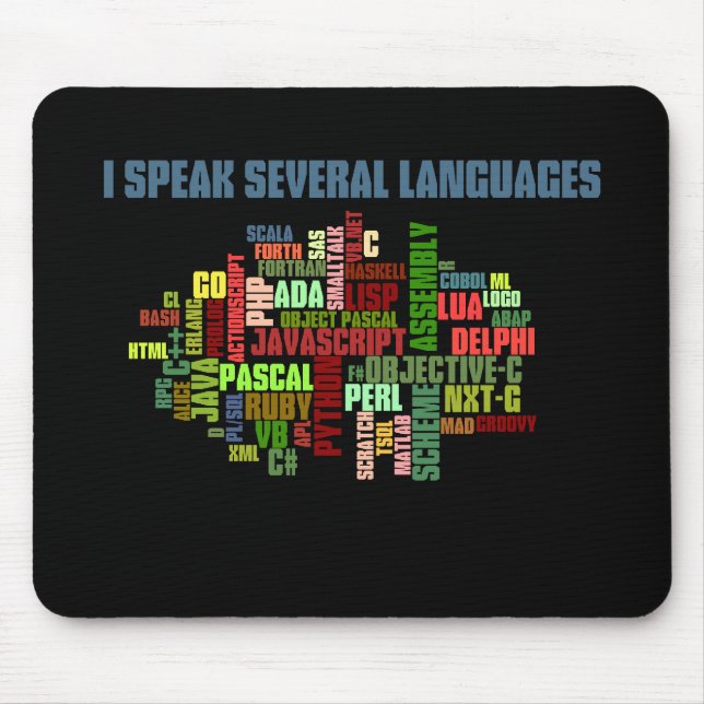 Alfombrilla De Ratón Los programadores tienen habilidades programadas (Frente)