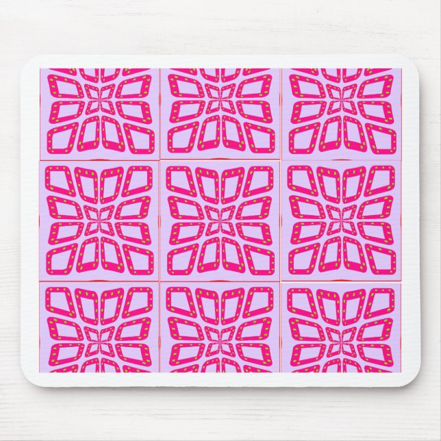 Alfombrilla De Ratón Los Puntos PSG Colocaron Los Baldosas. (Frente)